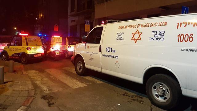 На месте происшествия. Улица Флорентин, Тель-Авив, 17 июля