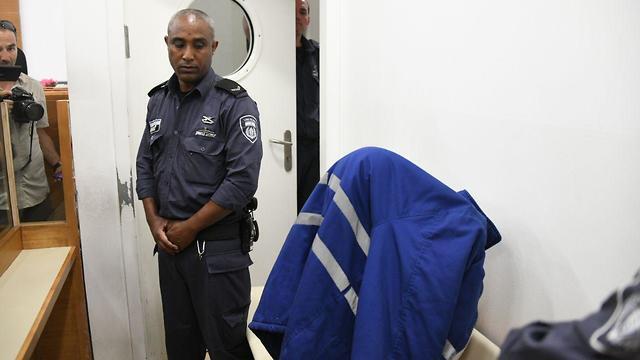 Давид Хаим в зале суда. Фото: Яир Саги