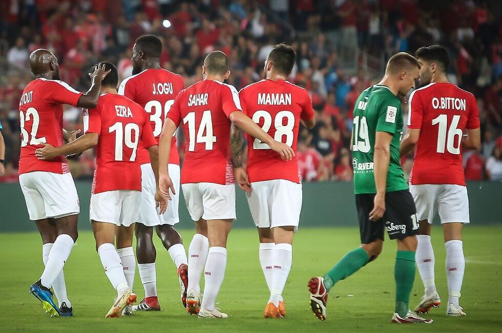 Игроки "Ха-Поэля". Фото: Оз Муалем