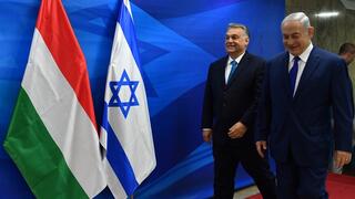 בנימין נתניהו עם ויקטור אורבן
