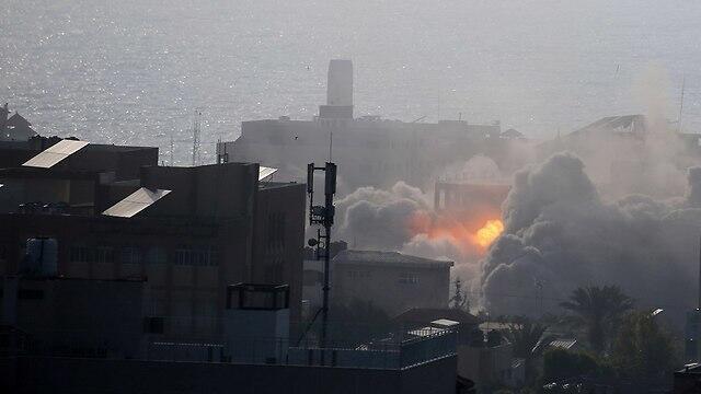 Strike in Gaza: File photo
