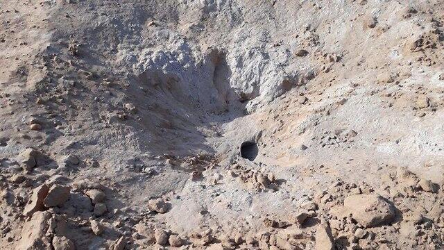 Mortar shell falls in Eshkol
