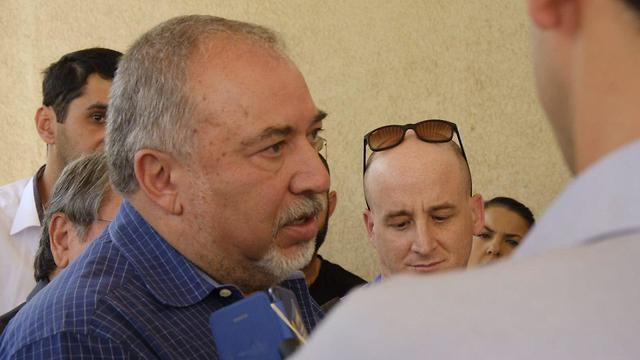 Defense Minister Avigdor Lieberman