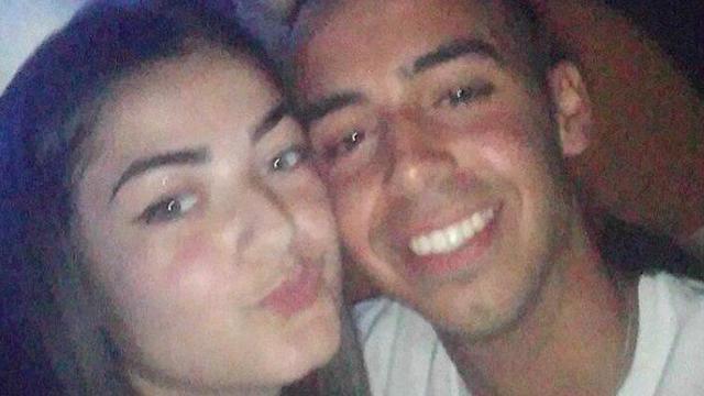 Levi with his girlfriend Shahar Erez