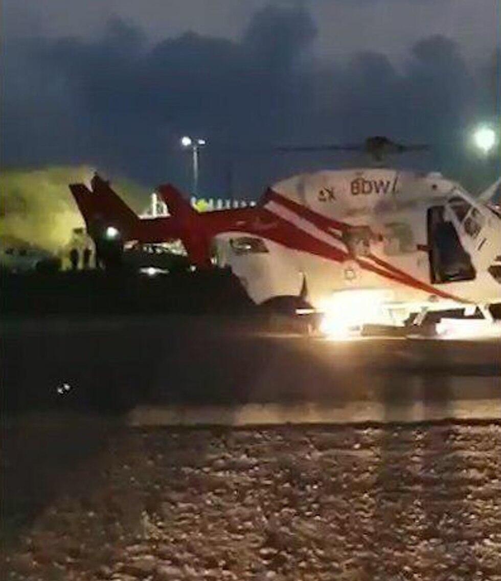 Эвакуация раненого офицера