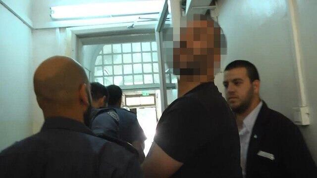 Подозреваемый в суде. Фото: Гиль Йоханан