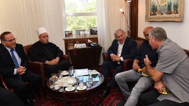 PM Netanyahu meets with Druze community representatives