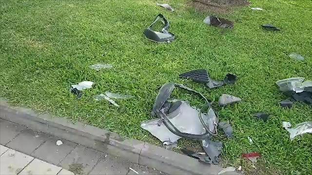 Место аварии. Фото: Шахар Хай (צילום: שחר חי) Место аварии. Фото: Шахар Хай