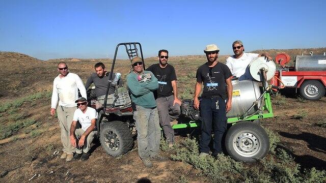 The volunteers
