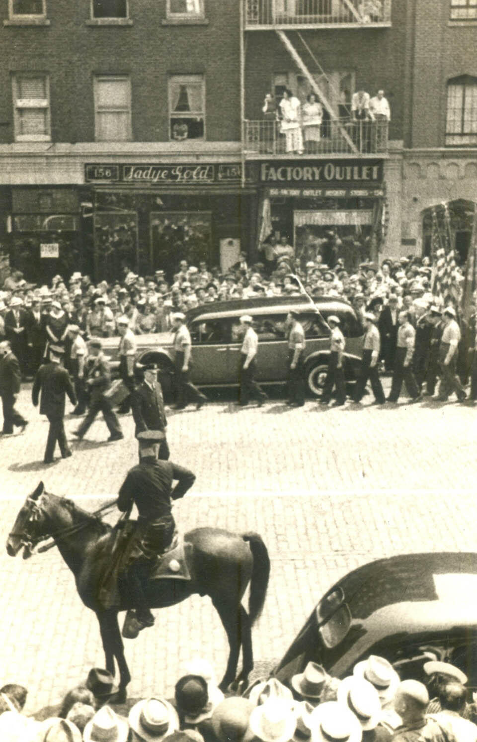  Похороны Жаботинского в Нью-Йорке