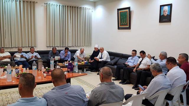 Meeting of the Druze community leaders