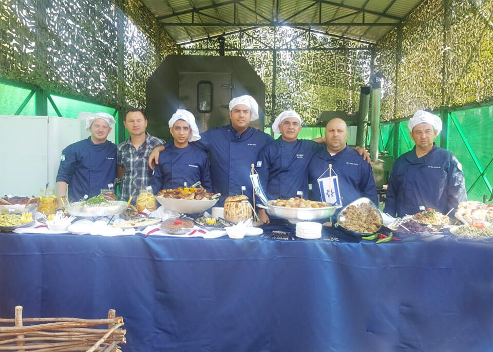 Сборная ЦАХАЛа на конкурсе. Фото: пресс-служба ЦАХАЛа