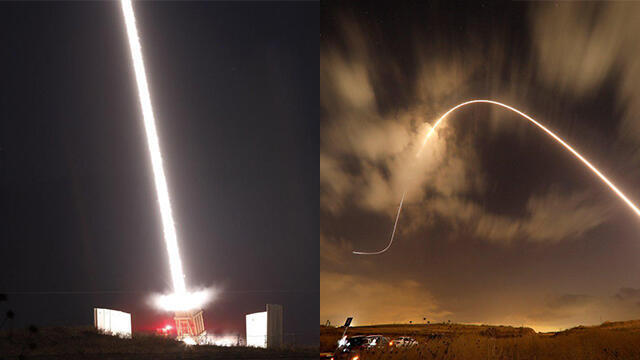 Iron Dome intercepts Gaza rockets