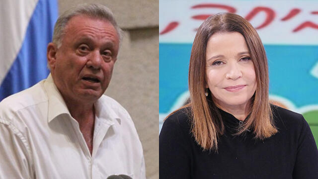 Шели Яхимович и Эйтан Броши. Фото: Идан Арбели и пресс-служба  кнессета