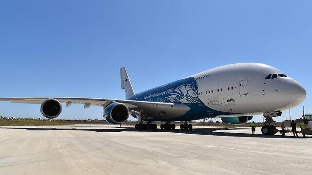 А380 компании Hi Fly. Фото: пресс-служба компании