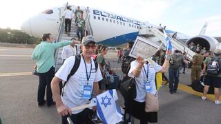 נחיתת מטוס עולים מארה"ב