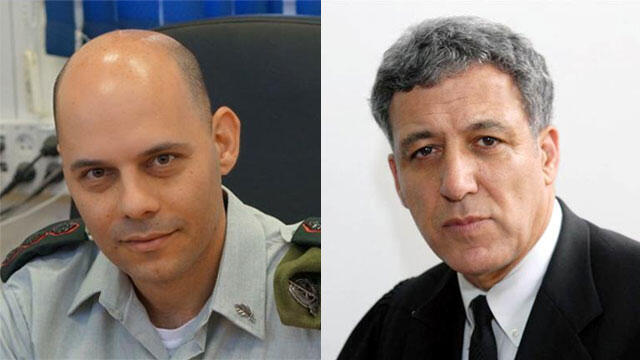 Адвокат Ави Амирам и главный военный адвокат Ран Коэнnullnull Адвокат Ави Амирам и главный военный адвокат Ран Коэн