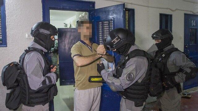 Security prisoners in Gilboa Prison (צילום: עידו ארז) Security prisoners in Gilboa Prison