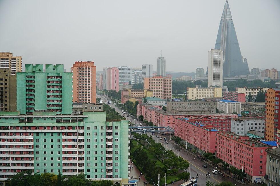 The capital Pyongyang 
