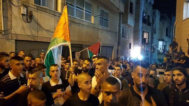 Ahmad Muhammad Mahamid's funeral in Umm al-Fahmnullnull Ahmad Muhammad Mahamid's funeral in Umm al-Fahm