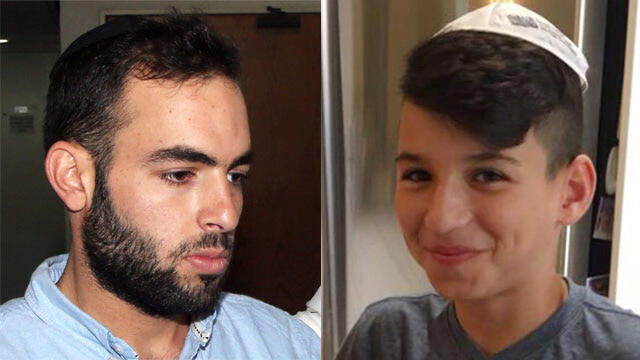 Погибший мальчик (справа) и водитель Эли Бар-Закай. Фото: Ярив Кац (צילום: יריב כץ) Погибший мальчик (справа) и водитель Эли Бар-Закай. Фото: Ярив Кац