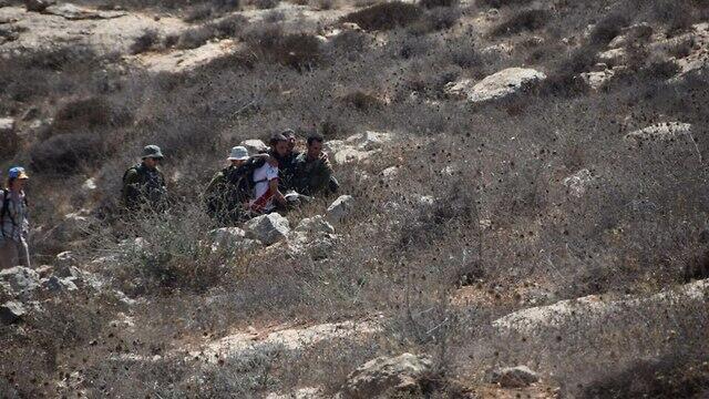 Clashes in Mitzpe Yair  