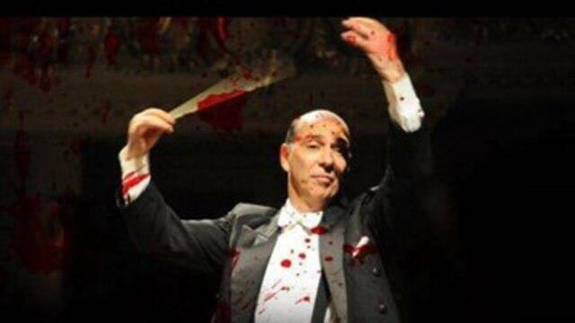 "Кровавый" плакат