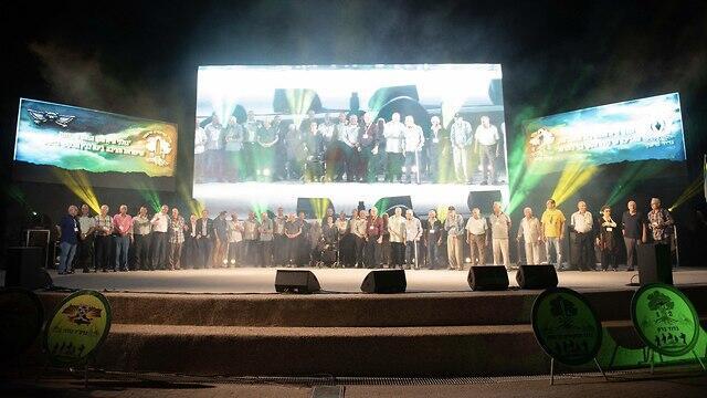 Церемония. Фото: пресс-служба ЦАХАЛа (צילום: דובר צה"ל) Церемония. Фото: пресс-служба ЦАХАЛа