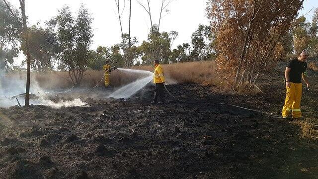 Пожар в Беэри. Фото: ККЛ