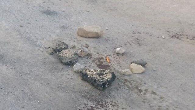 Knife used by the terrorist