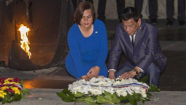 Philippines President Rodrigo Duterte at Yad Vashem