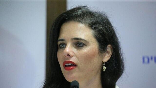 Justice Minister Ayelet Shaked 
