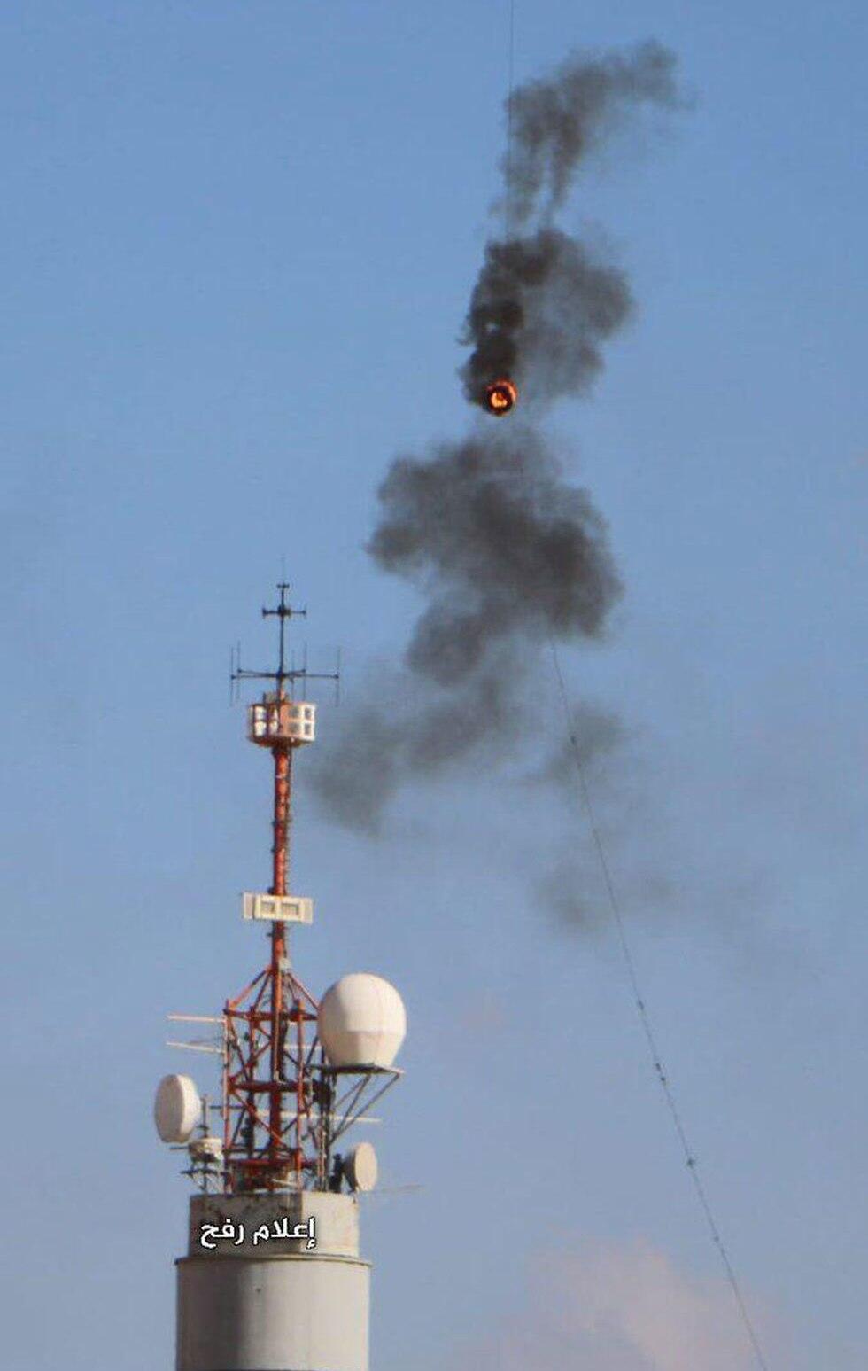 Fire breaks near communication tower amid incendiary kite 