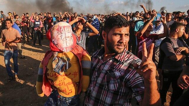 Gaza border riots