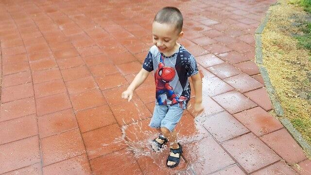 Дождь в Рамат-Гане. Фото: Керен Натанзон (צילום: קרן נתנזון) Дождь в Рамат-Гане. Фото: Керен Натанзон