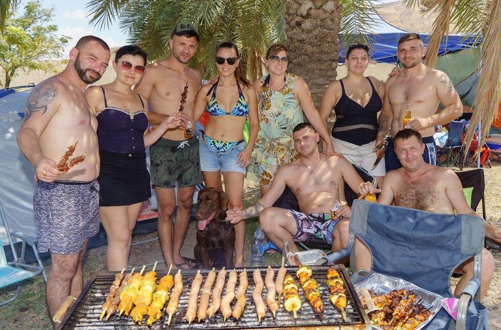 Израильтяне на Кинерете. фото: Управление Кинерета