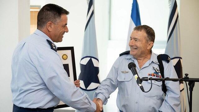 Maj. Gen. Amikam Norkin and Brig. Gen Giora Epstein