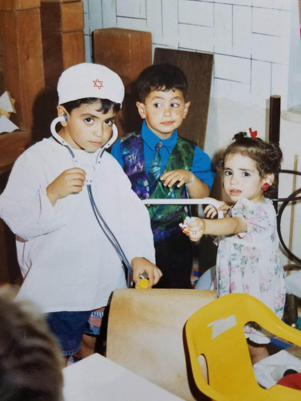 Рабеа Шакур с сестрой и братом. Фото предоставлено семьей