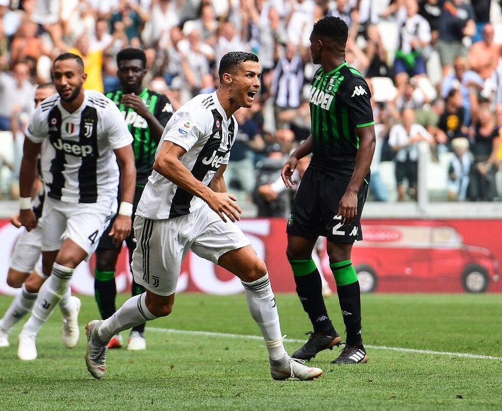 Роналду после забитого мяча. Фото: AFP (צילום: AFP) Роналду после забитого мяча. Фото: AFP