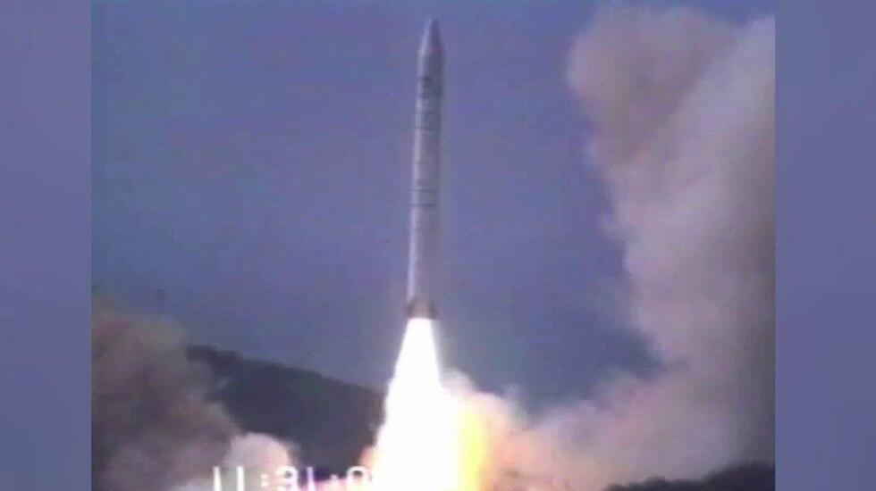 Запуск спутника "Офек-1". Фото: пресс-служба минобороны