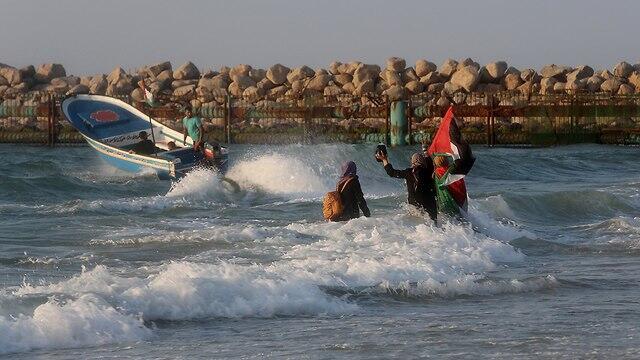 Беспорядки на северной границе сектора Газы. Фото: AP