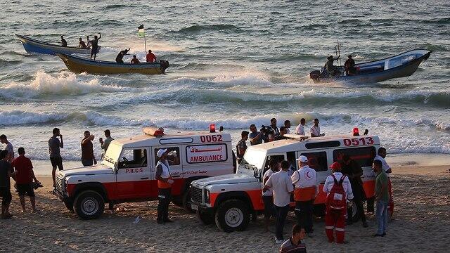 Демонстрация на лодках у израильской границы. Фото: AFP