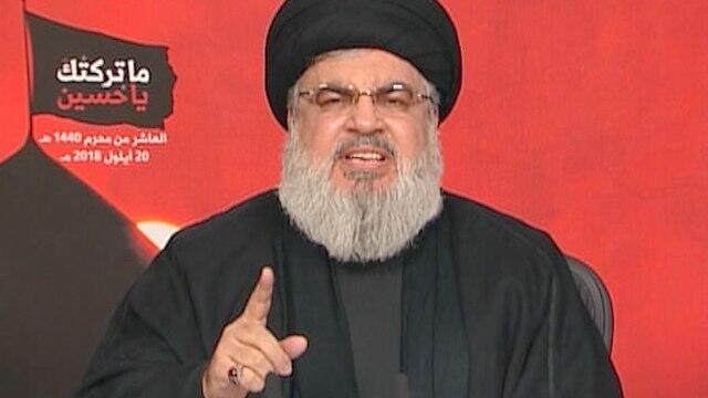 Шейх Хасан Насралла. Фото: AFP