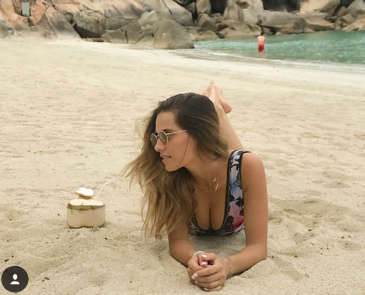 Нашумевший кадр (фрагмент) (Ротем Села. Фото из инстаграма) Нашумевший кадр (фрагмент)