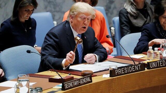  US President Trump at UN 