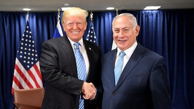 Дональд Трамп и Биньямин Нетаниягу. Архив 