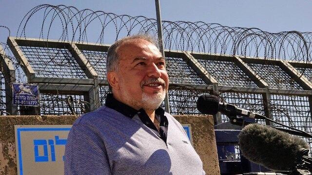 Defense Minister Avigdor Lieberman  