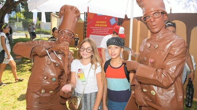 Фестиваль шоколада. Фото: Исраэль Перец (צילום: ישראל פרץ ) Фестиваль шоколада. Фото: Исраэль Перец