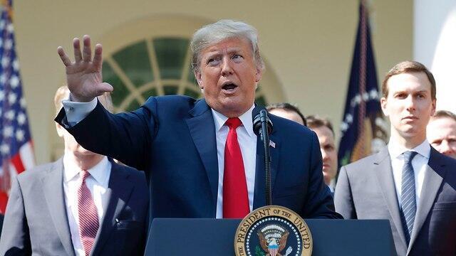 President Trump (צילום: AP) President Trump