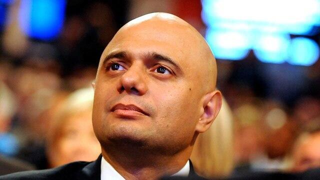 British Home Secretary Sajid Javid (צילום: AP) British Home Secretary Sajid Javid